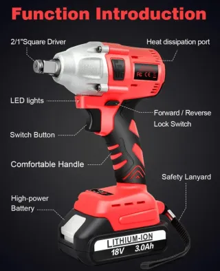 Artizlee ,Taladro de impacto 18V