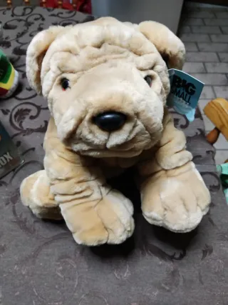 Peluche cane shar pei grande