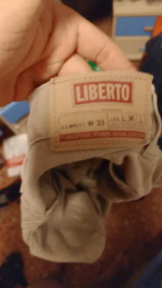 Pantalón Liberto Beige Talla L