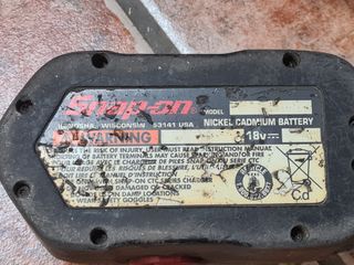 Pistola Impacto Snap-on 18V Batería, vasos 1/2"