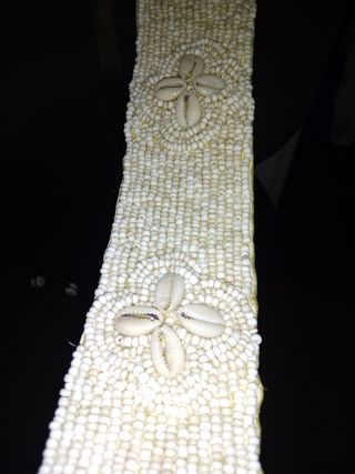 Cintura donna perline e conchiglie