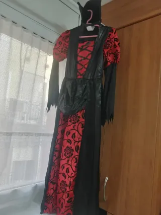 Disfraz Vampiresa Victoriana Talla M