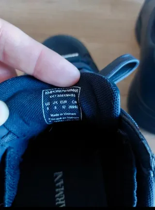 Scarpe sneakers Emporio Armani Blu - Taglia 42