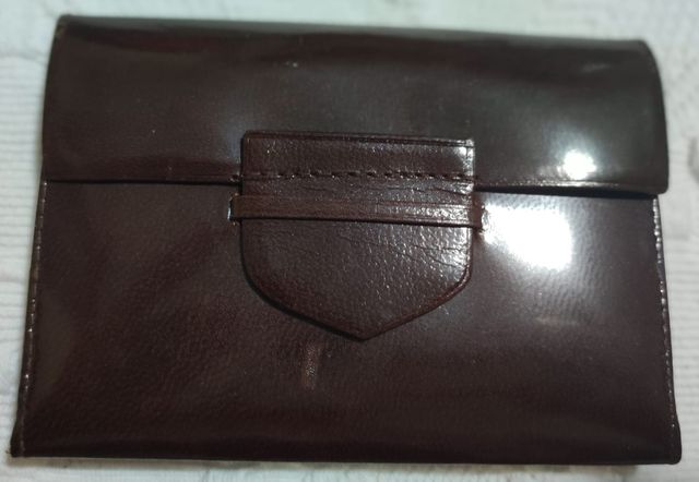 Cartera de hombre marrón