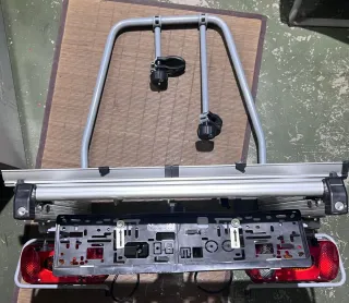 Portabicicletas para bola de remolque