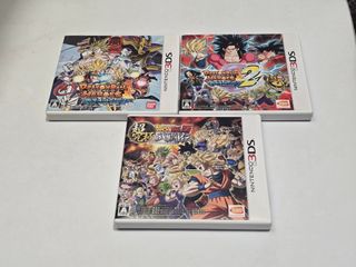 Pack 3 juegos Dragon Ball - Nintendo 3DS