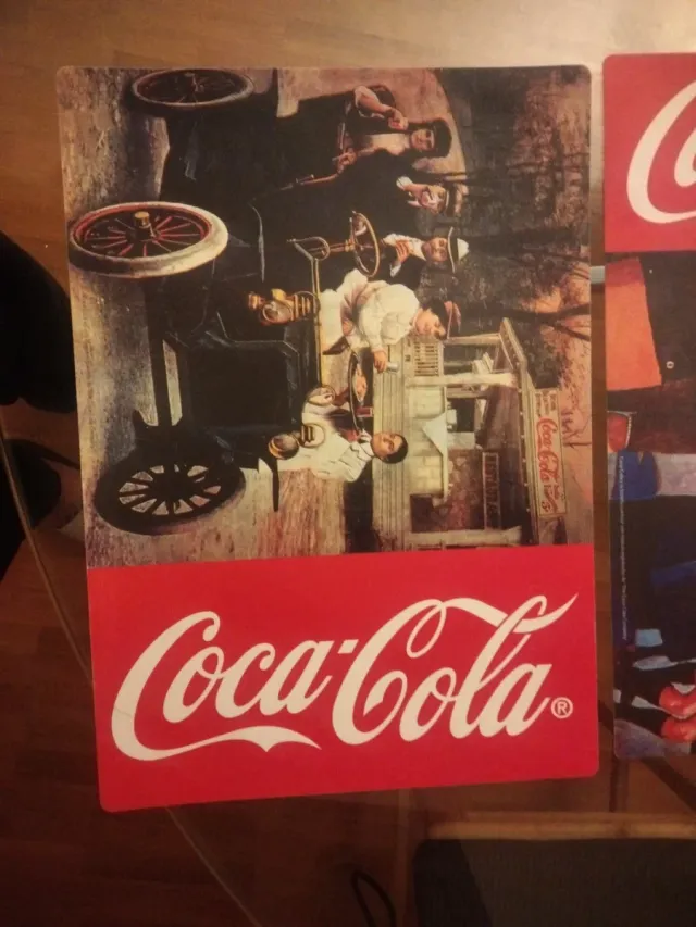 Salvamanteles Coca-Cola