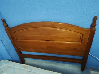 Cabecero de cama de madera 120cm