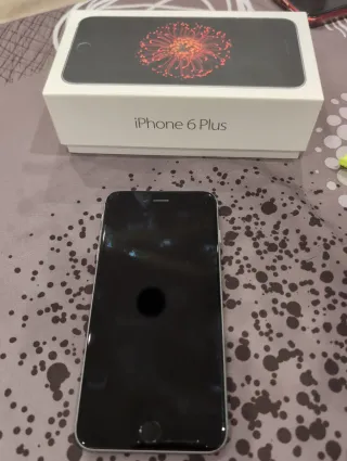 iPhone 6 Plus Plata/Negro