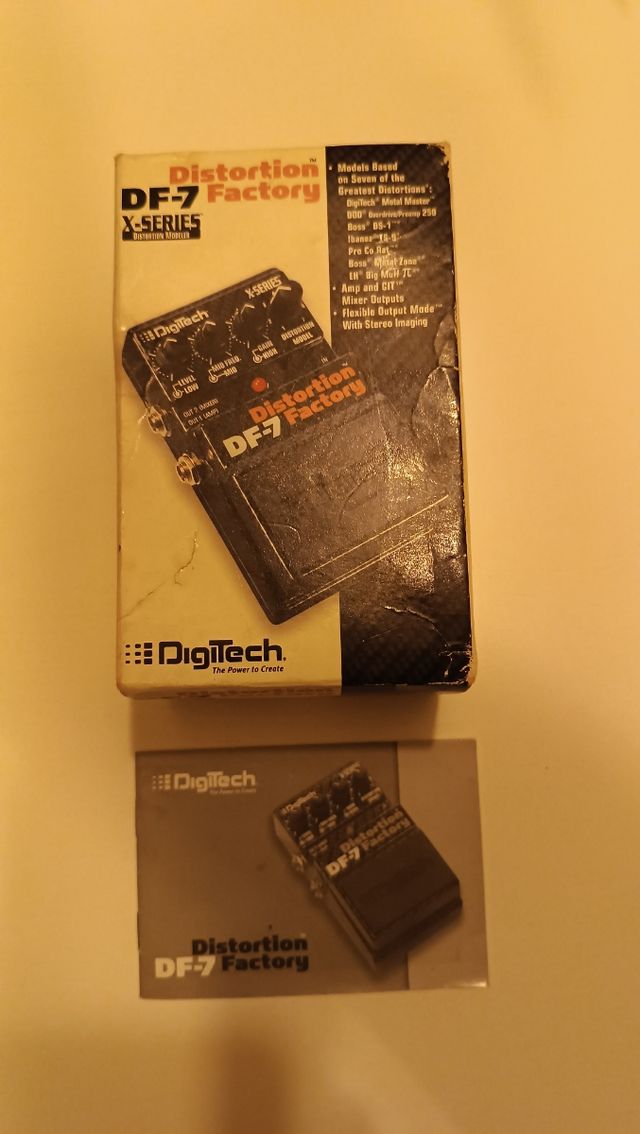 Pedal Digitech DF-7 Distortion Factory