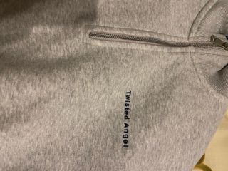 Jersey Twisted Angel Gris Talla Única