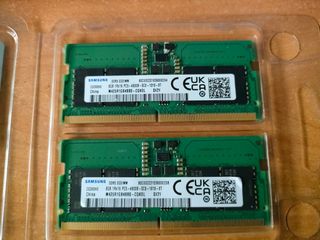 2x Samsung DDR5 SODIMM 8GB 4800MHz Portátil