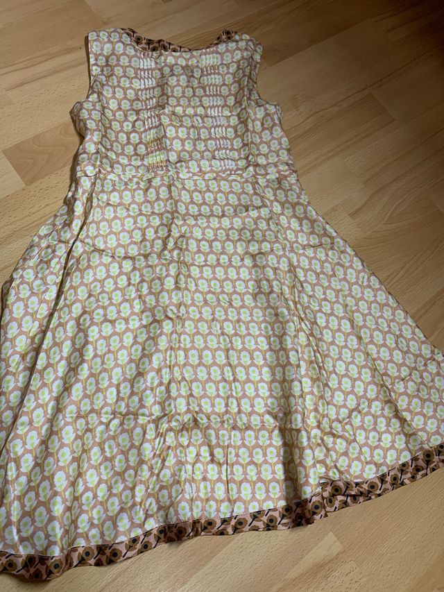 Vestido estampado floral Zara