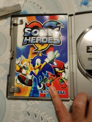 Sonic Heroes PS2 Platinum