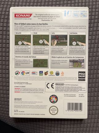 PES 2008 Wii Konami