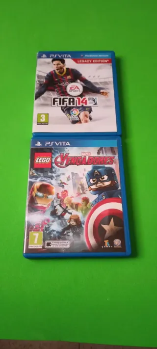 PS Vita Juegos: FIFA 14 y LEGO Marvel Avengers