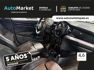 MINI Cooper COOPER 5 PUERTAS ENIGMATIC BLACK METALIZADA	TELA FIREWORK CARBON BLACK