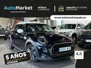 MINI Cooper COOPER 5 PUERTAS ENIGMATIC BLACK METALIZADA TELA FIREWORK CARBON BLACK