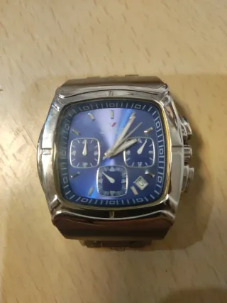 Reloj Viceroy Cronógrafo Azul y Plateado