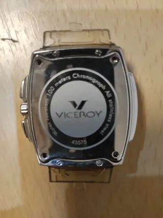 Reloj Viceroy Cronógrafo Azul y Plateado