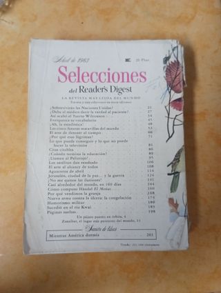 Revista selecciones de 1963 Abril y Mayo