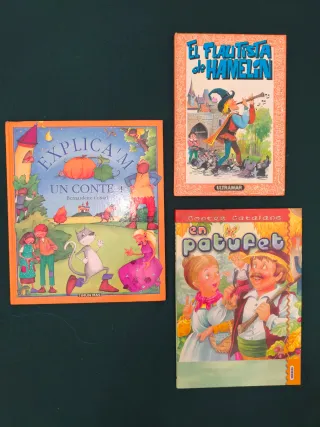 Libros infantiles, cuentos.