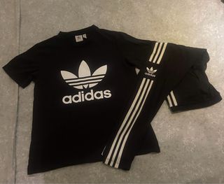 Conjunto Adidas Mujer Negro Original
