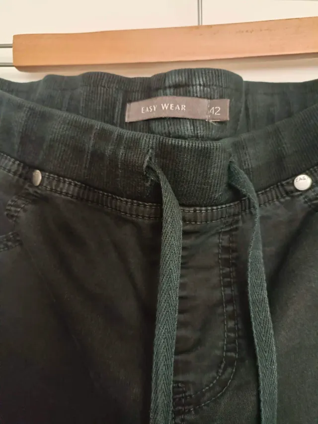 Pantalón Easy Wear Negro Mujer