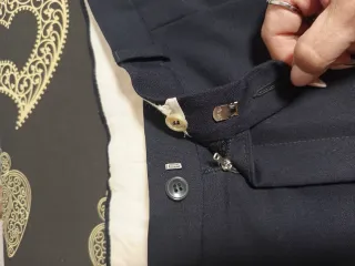 Traje chaqueta completo negro y blanco