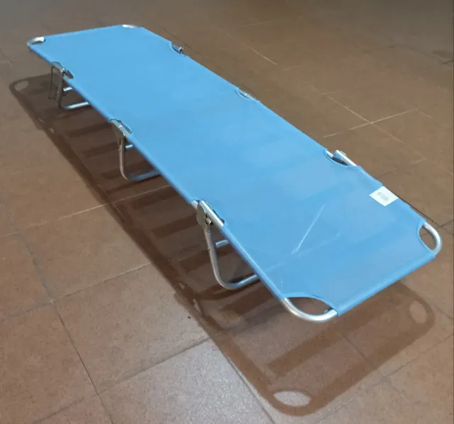 Hamaca Tumbona Plegable Azul a estrenar 