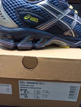 Asícs Gel Nimbus 10,1 color Midnight/Índigo Fog