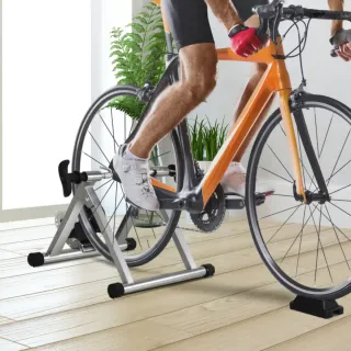 Rodillo Entrenamiento Bicicleta HOMCOM Plegable