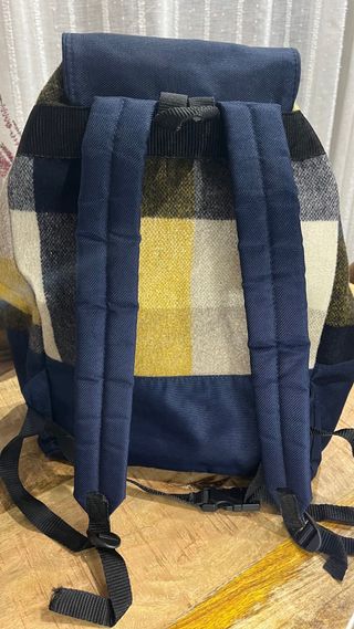 Mochila Petate 100% Mango a cuadros