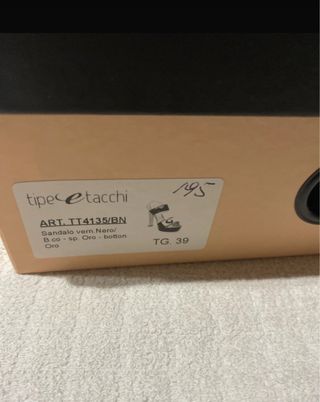 Sandali Tipe E Tacchi Tg. 39