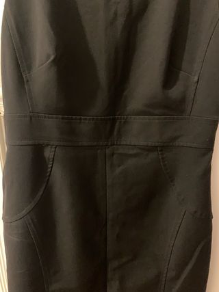 Vestido negro pichi T.44
