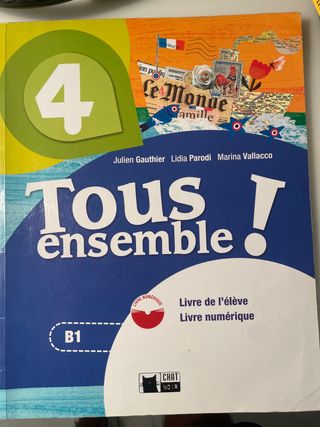 Libro B1 Francés: TOUS ENSEMBLE
