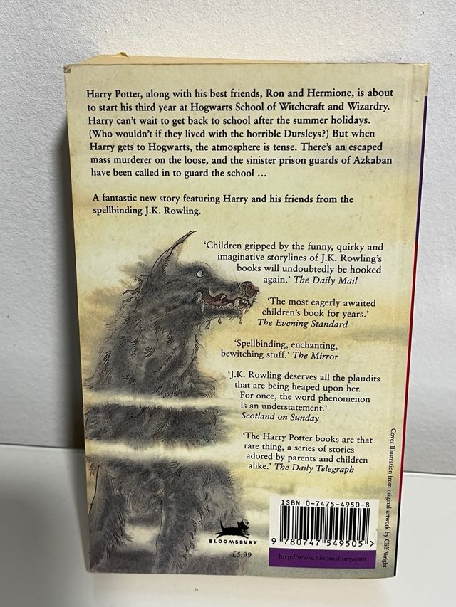 Harry Potter and the Prisoner of Azkaban.