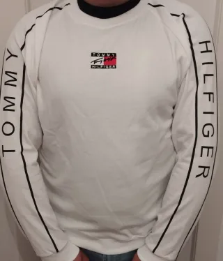 Sudadera Tommy Hilfiger Blanca