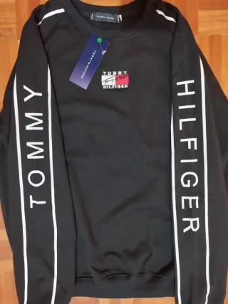 Sudadera Tommy Hilfiger Negra