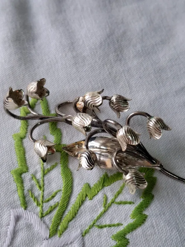 Fiori Mughetto Argento 800