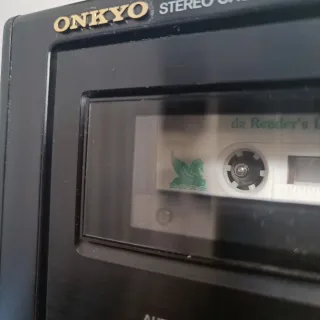 Pletina Cassette Onkyo TA-RW404 Negra