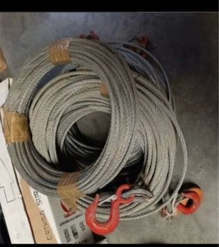 3 Cables de Acero 
