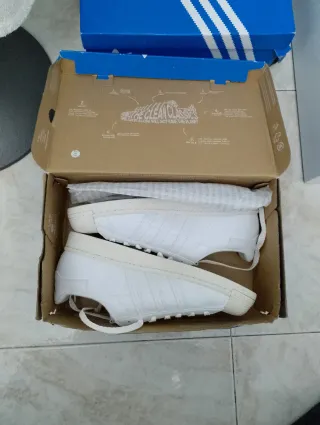 Adidas Superstar Clean Classics Blancas Nuevas