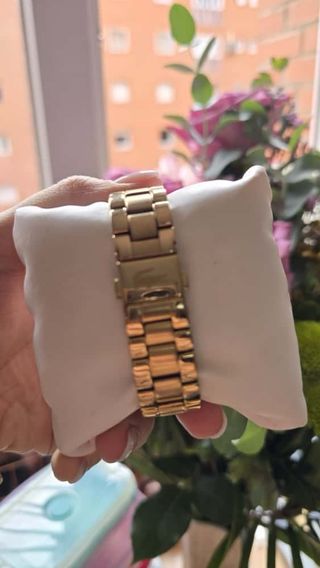 Reloj Lacoste Dorado y Rosa