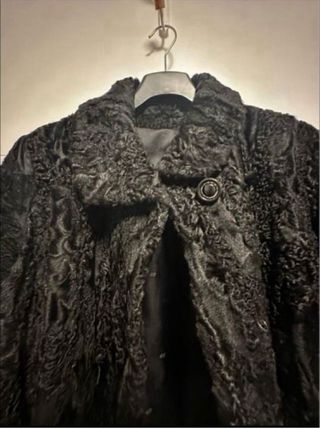 Abrigo Astracán Onofre Negro