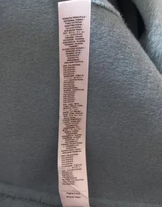 Cappotto lungo blu Liu Jo