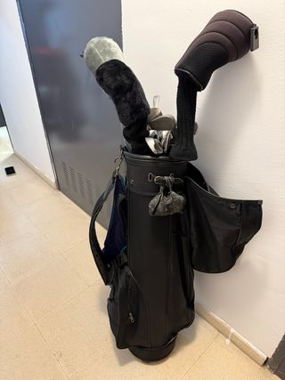 Bolsa de golf y set de palos
