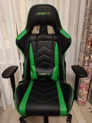 Silla Gaming Drift DR150 Negra y Verde