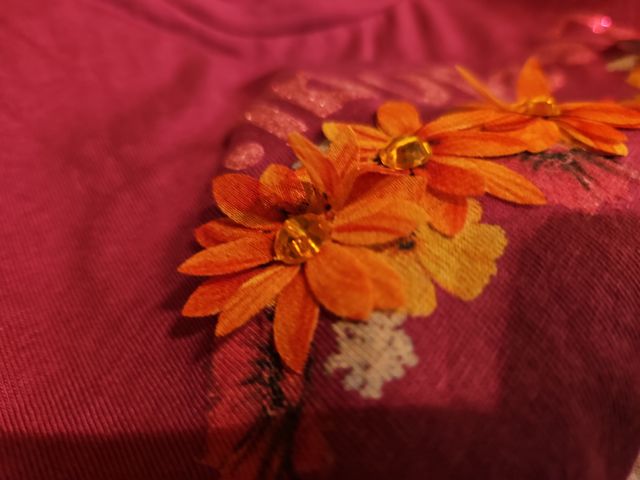 Camiseta Desigual manga larga flores