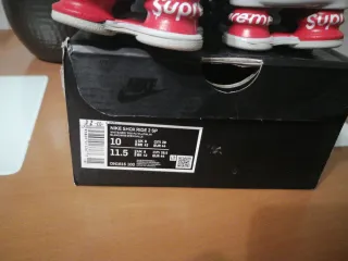 Nike Shox Supreme Blancas Rojas